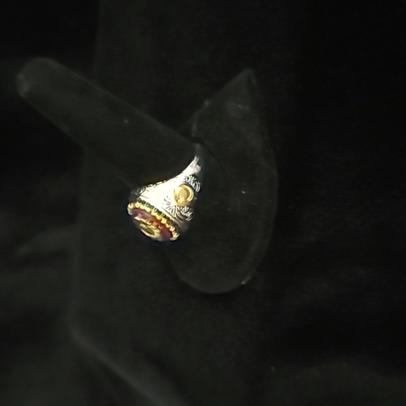 Men sterling  silver ring - Picture 6 of 7